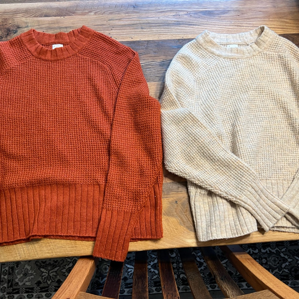 A New Day set of sweaters size small